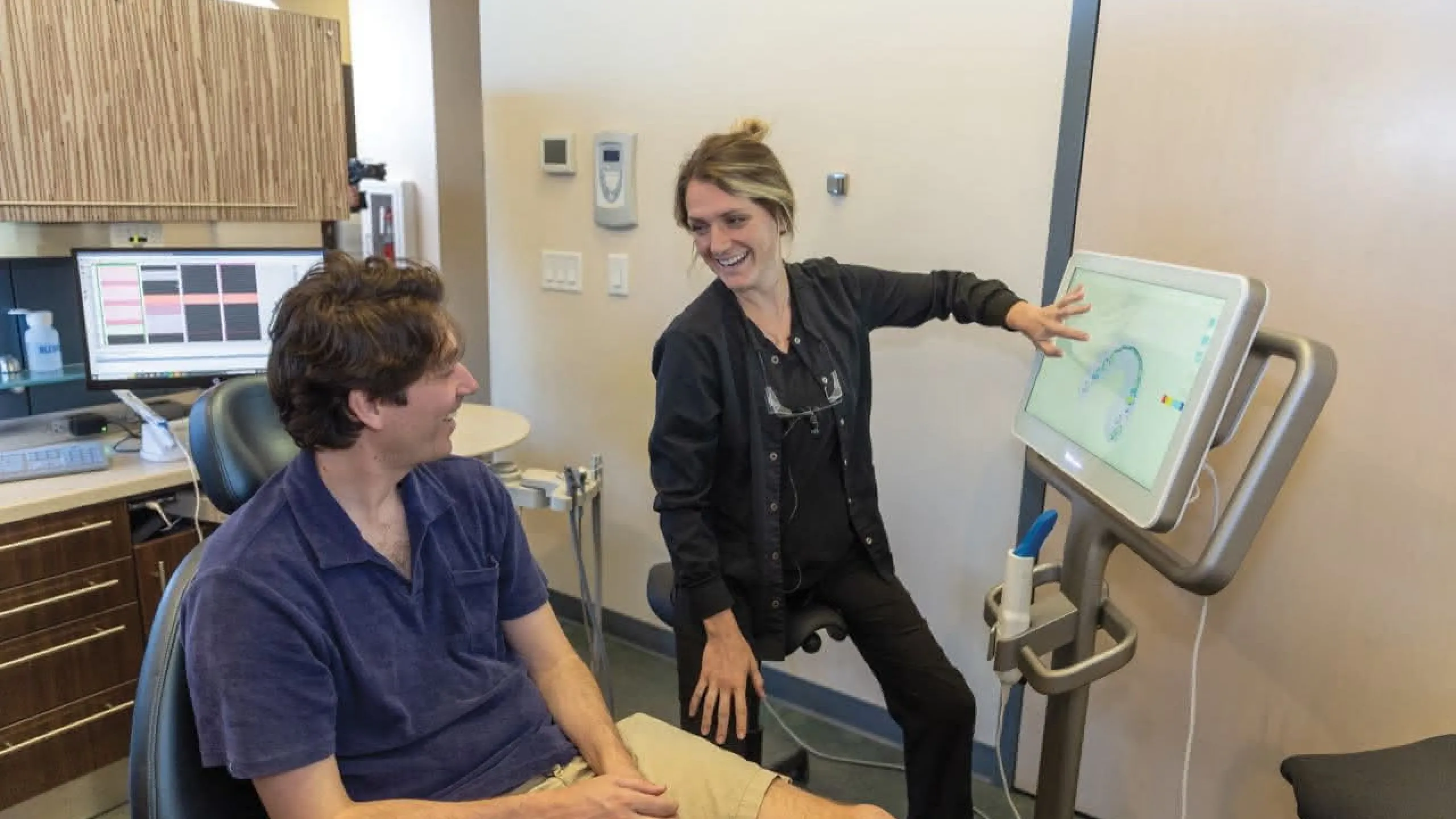 Doctor explaining procedure to patient