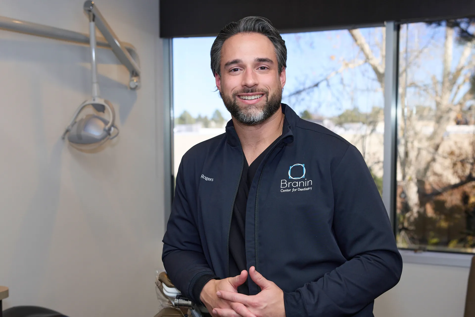 Dr. Stephan Rogers smiling in a photo
