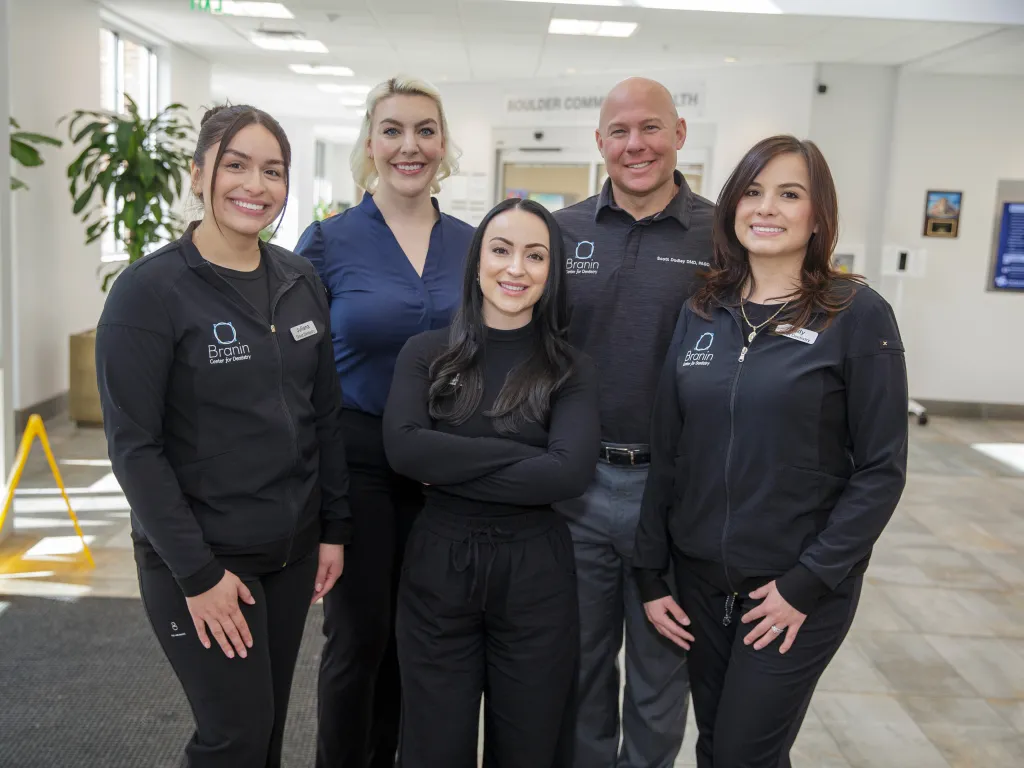 Dr. Sesson and Dr. Dudley with superior team members.