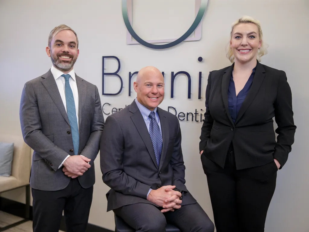 Superior doctors posing in front of Branin.
