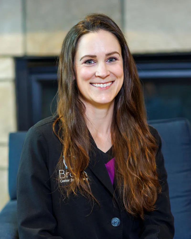 Amy Peterson smiling