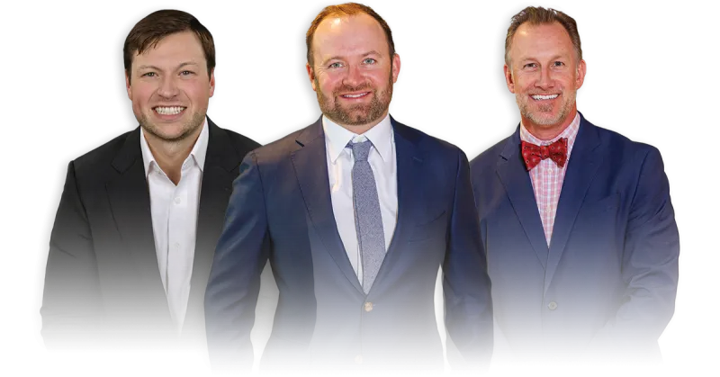 Dr. Matthew Birdsall, Dr. Joseph Harberg, and Dr. Joshua Bender.