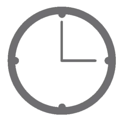 An icon of a clock