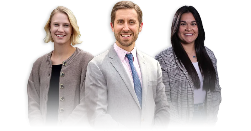 Dr. Darby Isaacson, Dr. Stefan Bergeron, and Dr. Dominique Rivera.