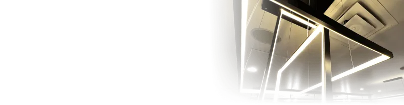 Angular lighting in a dentists office