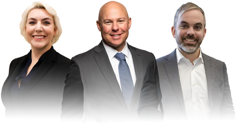 Dr. Claire Sesson, Dr. Scott Dudley, and Dr. John Sporidis