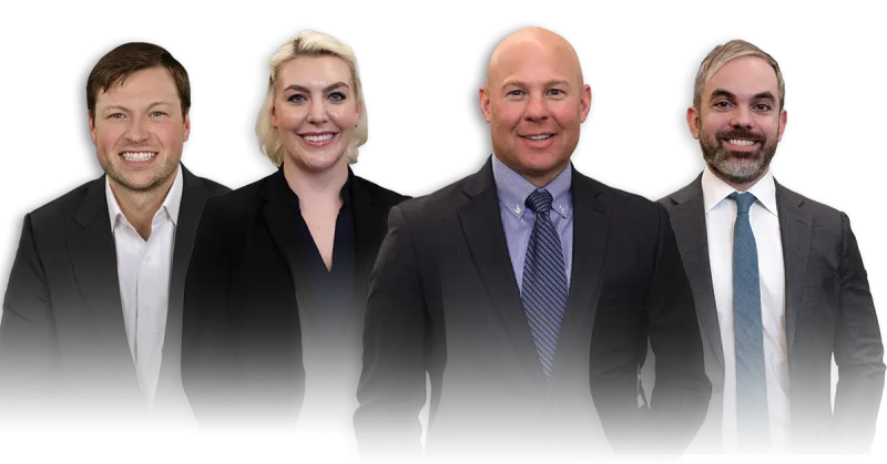 Dr. Matthew Birdsall, Dr. Claire Sesson, Dr. Scott Dudley, and Dr. John Sporidis.
