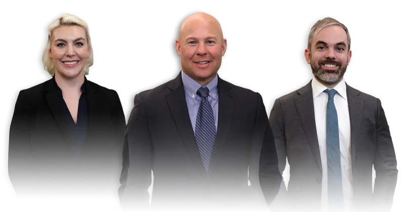 Dr. Claire Sesson, Dr. Scott Dudley, and Dr. John Sporidis.
